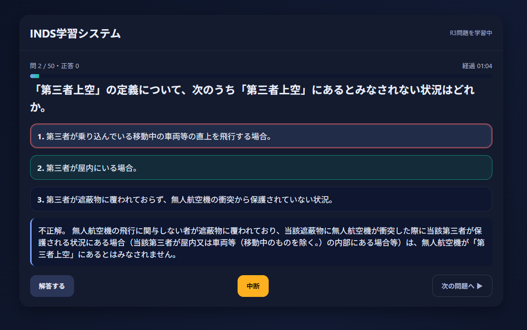 INDS学習システムサンプル画像