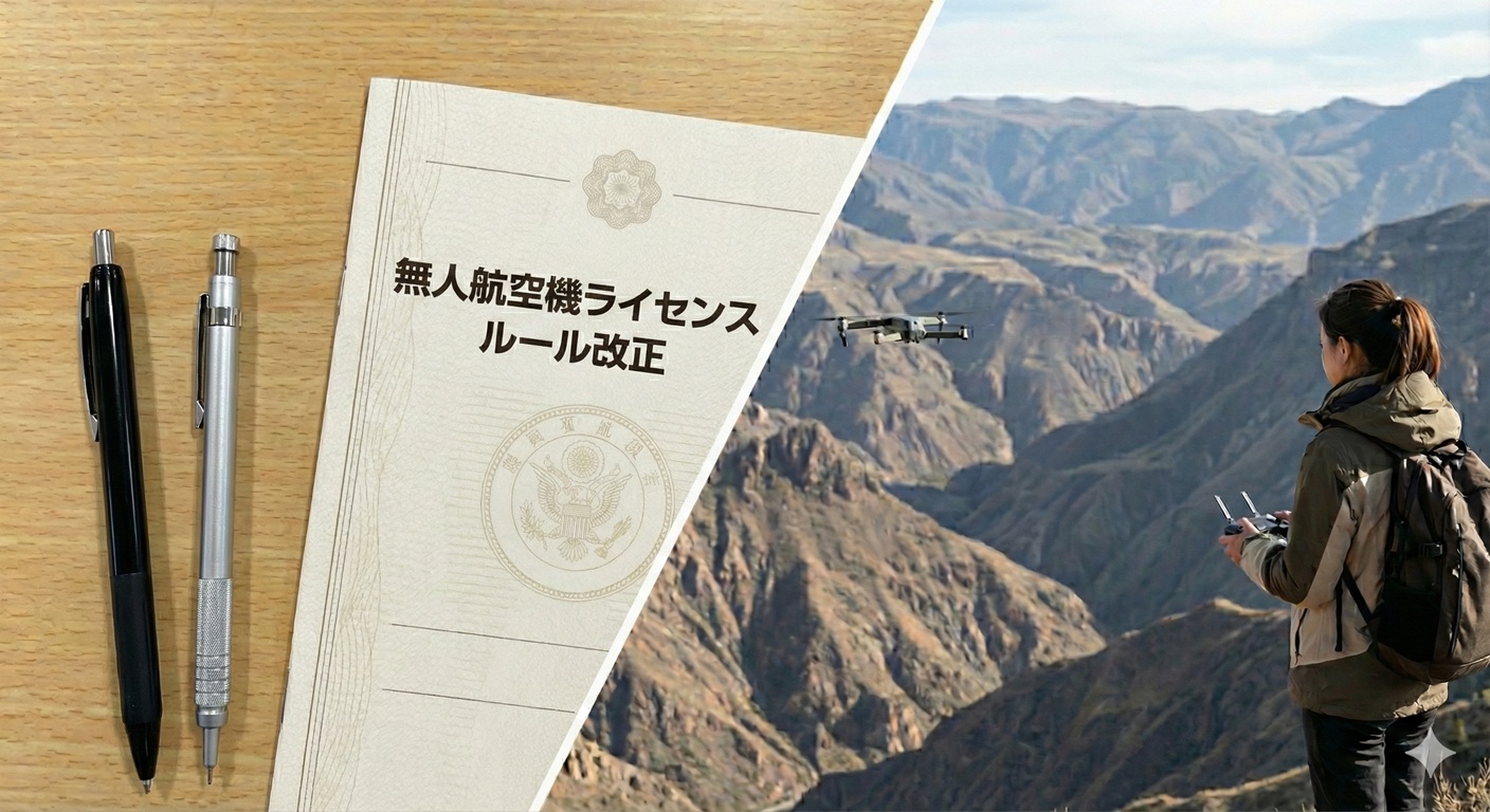【ドローン免許】更新時期・うっかり失効について改正